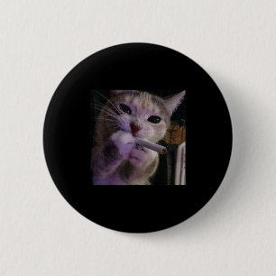 Rökkatt, Cigarette Kattunge Gen Z Meme, katt Knapp