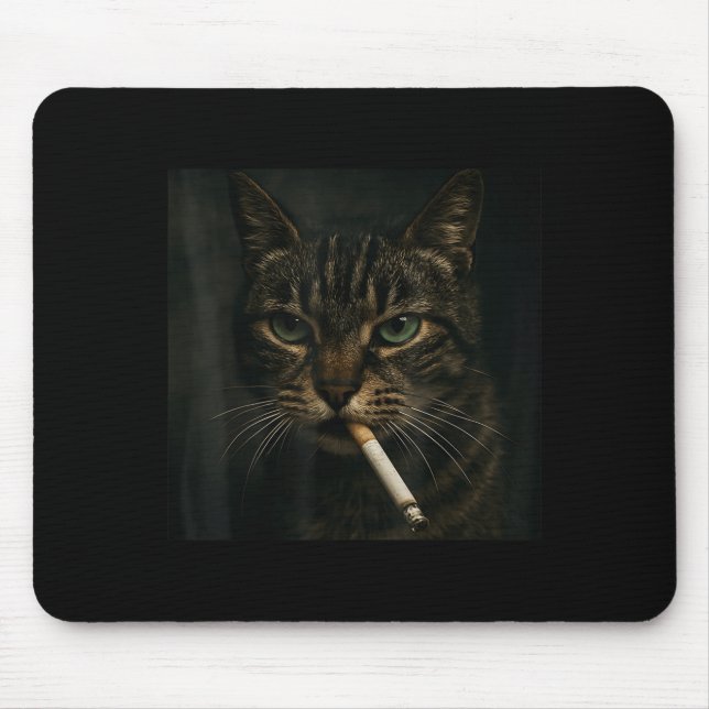 Rökkatt, Cigarette Kattunge Gen Z Meme, katt Musmatta (Framsidan)