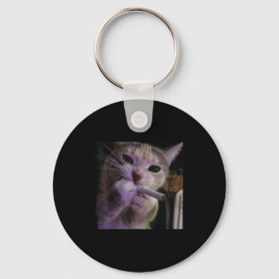 Rökkatt, Cigarette Kattunge Gen Z Meme, katt Nyckelring