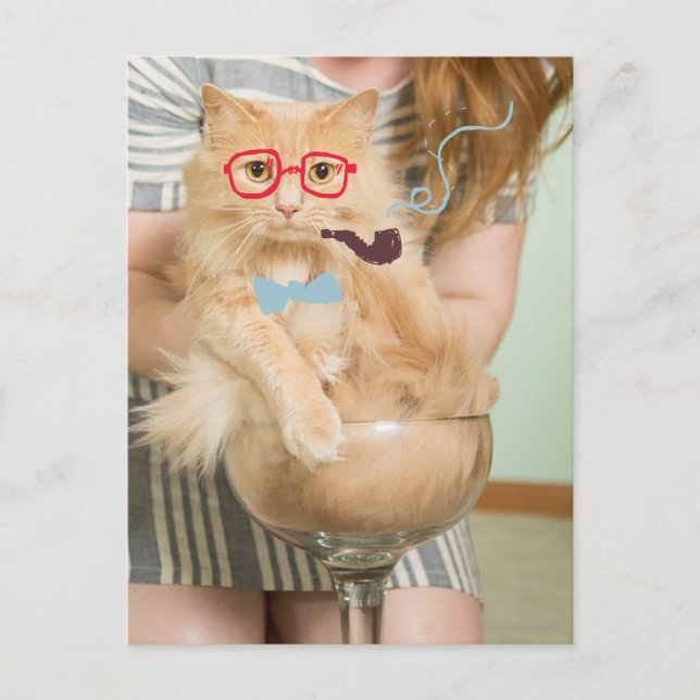 Rökkatt Vykort (Framsida)