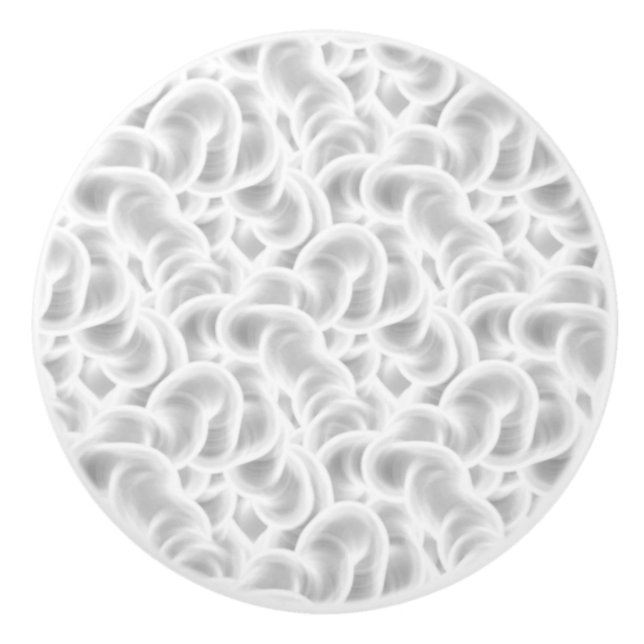 Rökkeramisk dragning knopp (Framsidan)