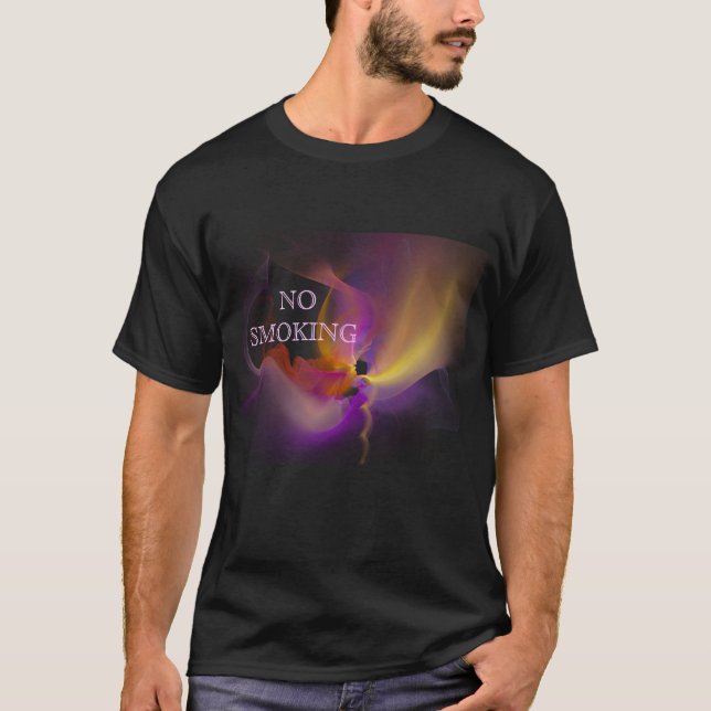Rökning förbjuden tee shirt (Framsida)