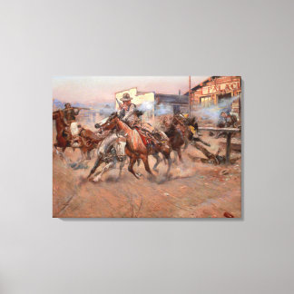 Rökning från "45" canvastryck