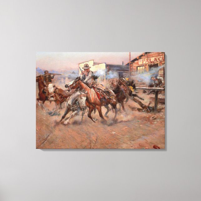 Rökning från "45" canvastryck (Framsida)