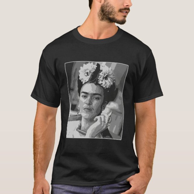 Rökning Frida T Shirt (Framsida)