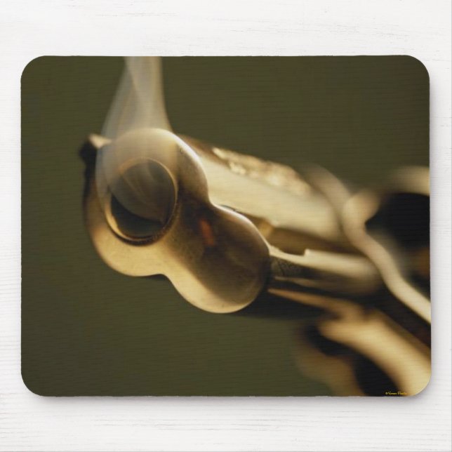 Rökning Gun Mousepad Musmatta (Framsidan)