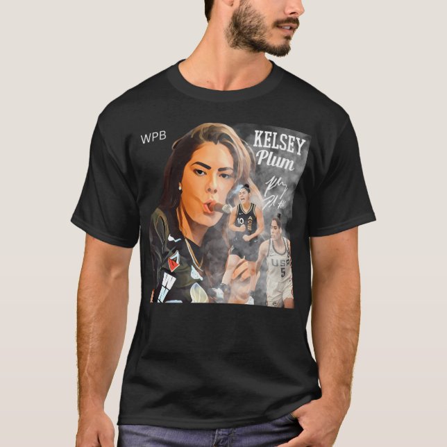 Rökning Kelsey Plum T Shirt (Framsida)