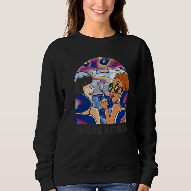 Rökning med oss t shirt (Framsida)