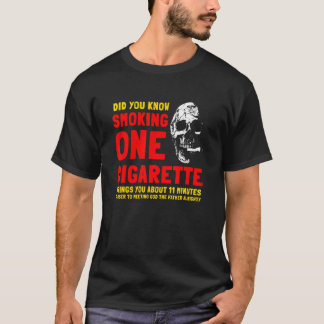 Rökning mot rökning för dig närmare Morsa T Shirt