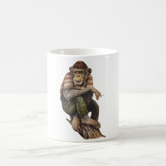 Rökning och fyllning kaffemugg