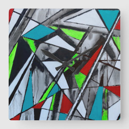 Rökning och Spegelns väggklocka