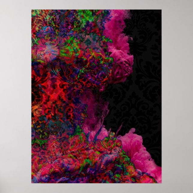 Rökning och speglingar Poster (Framsidan)