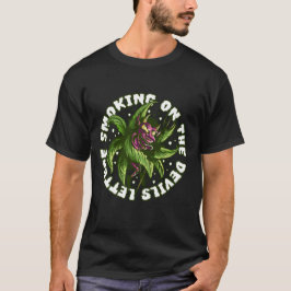 Rökning på Djävulen-sallat T-Shirt