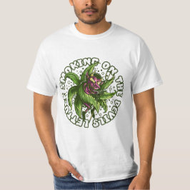Rökning på Djävuls Sallad T Shirt