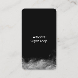 Rökning Vape QR Black Visitkort