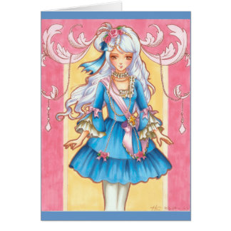 Rokokor Lolita Hälsningskort