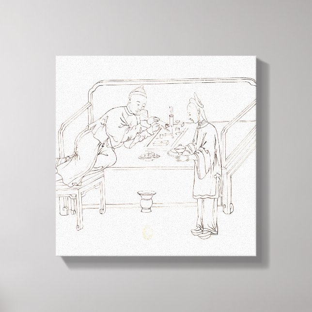 Rökopium Canvastryck (Framsida)