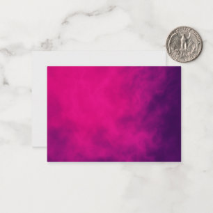 Rökplatta anteckningskortet Neon Rosa - Anpassade Anteckningskort
