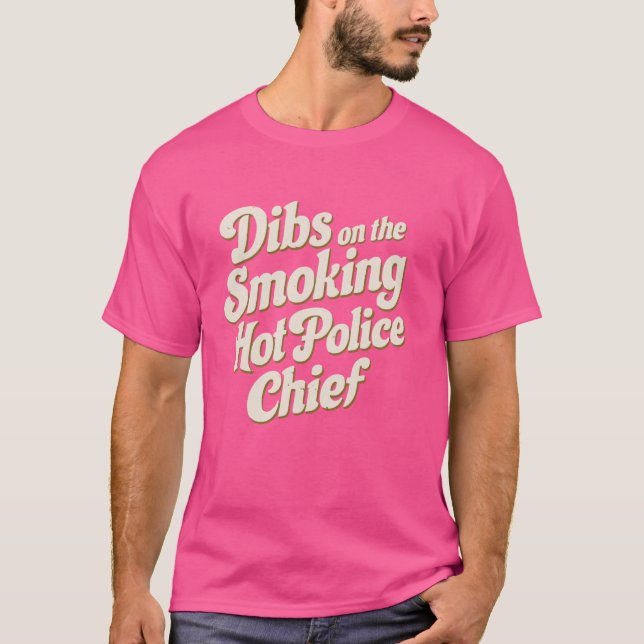 Rökpolischefen i Hetten T Shirt (Framsida)