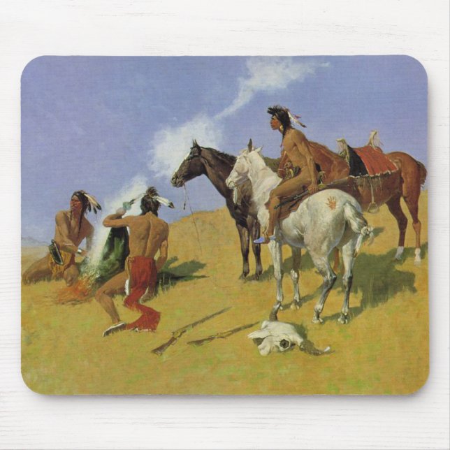Röksignalen ~ Frederic Remington Musmatta (Framsidan)