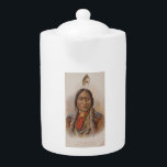 Röksignaler: Lakota indisk chef Sitta Bull<br><div class="desc">I en svindlande rök från en gammal era säger ett vävt kort en saga. På yta, en lagervisum, Sitta Bull, den legendariske chefen för Lakota, hans blickar piercing genom tiden. Men det här är inget vanligt porträtt. Det är ett cigarettkort, ett historiskt glidverk mellan tobakspumpor. — Cigarettkort var deras dags...</div>