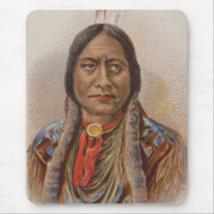 Röksignaler: Lakota indisk chef Sitta Bull Musmatta