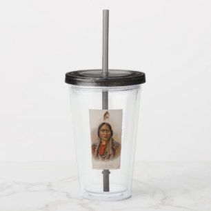 Röksignaler: Lakota indisk chef Sitta Bull Take Away Mugg