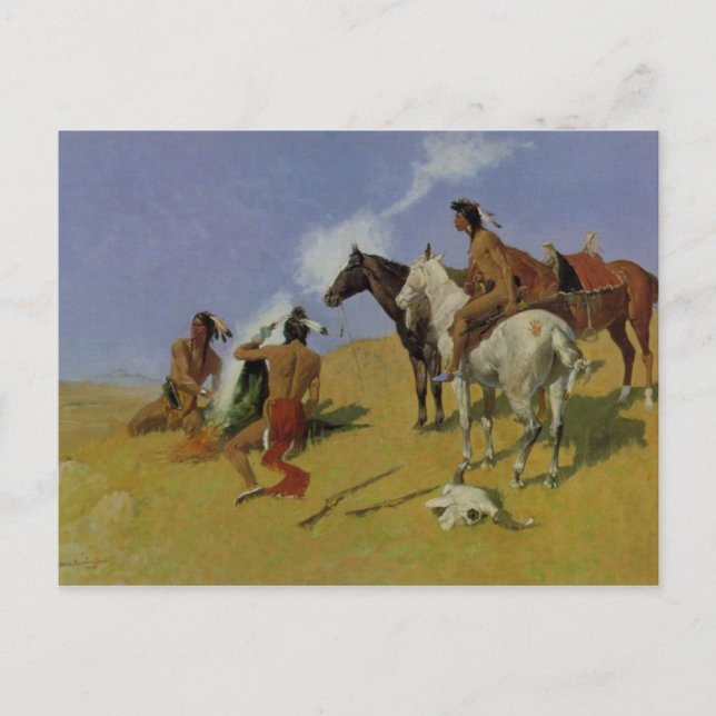 Röksignaler Vykort (Framsida)