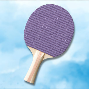 Rökt Plommon Glitter Stil Horisontella Ränder Pingisracket