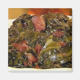 Rökta Gröntar för Turkiets Collard Magnet