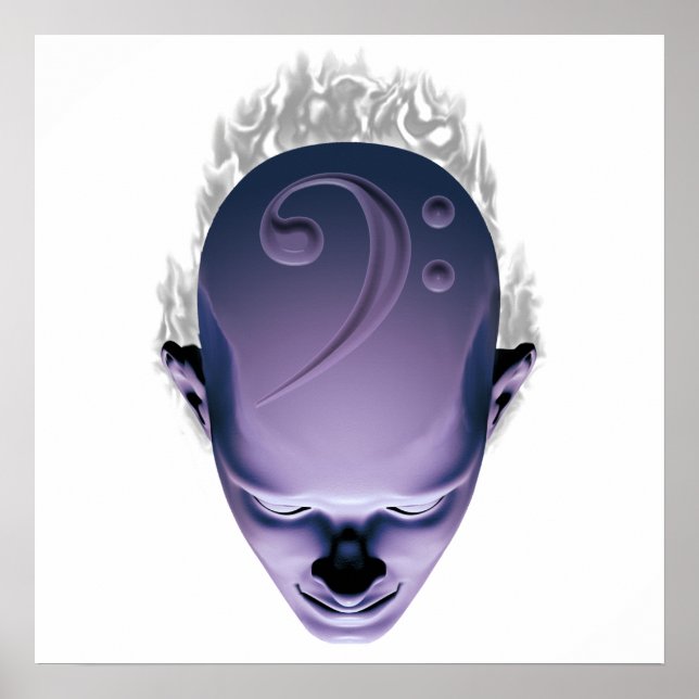 Rökviktshuvud Poster (Framsidan)