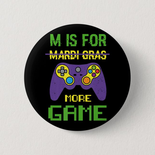 Rol Celebrate Mardi Gras TV-spelskontroll spel Knapp (Framsida)
