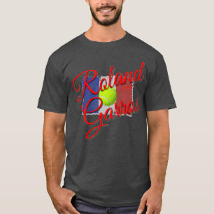 Roland Garros ennis för Fläkt T Shirt