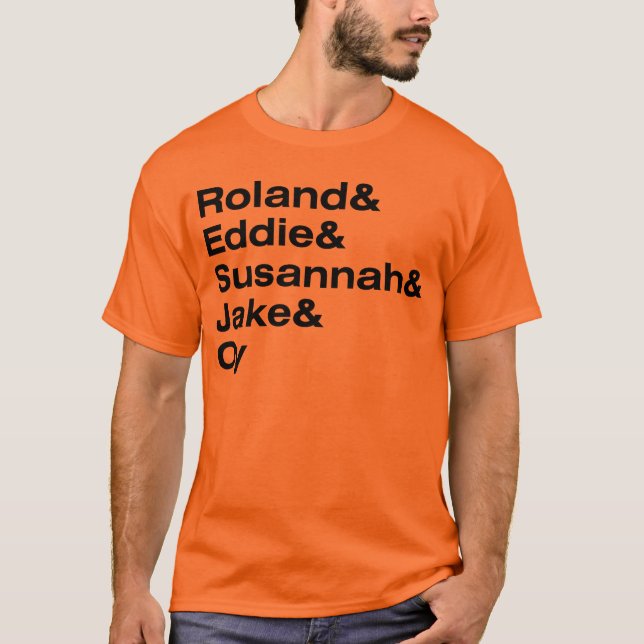 Roland och kaen-Tet av 19 Tee Shirt (Framsida)