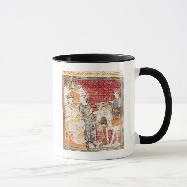 Roland som bjuder avsked till Charlemagne Mugg (Höger)