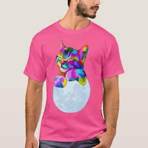 Rölande Kitty Moon Gme Wsb Håll För Tendies T Shirt