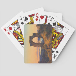 Rolands's Arch (av Andreas Achenbach) Casinokort