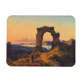 Rolands's Arch (av Andreas Achenbach) Magnet