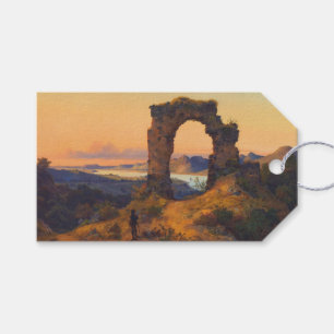 Rolands's Arch (av Andreas Achenbach) Presentetikett
