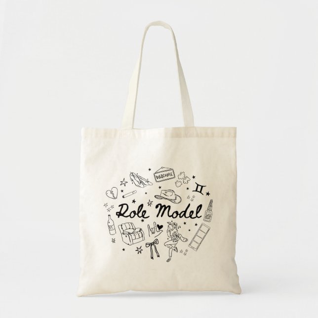 Role Model Fan Tote Bag - Role Model Bag Tygkasse (Framsidan)