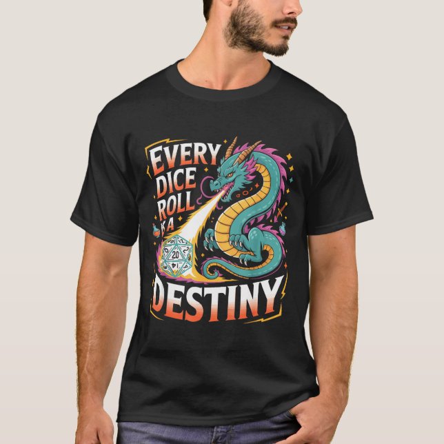 Role Playing Gamer Rpg Master D20 Tabletop Funny R T Shirt (Framsida)