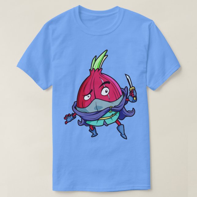 Roleplay Character Thief Rogue Onion T Shirt (Design framsida)