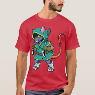 Roleplay Character Thief Rogue Råtta T Shirt