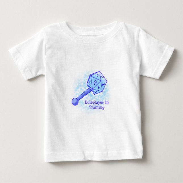 Roleplayer i utbildningsblått t-shirt (Framsida)