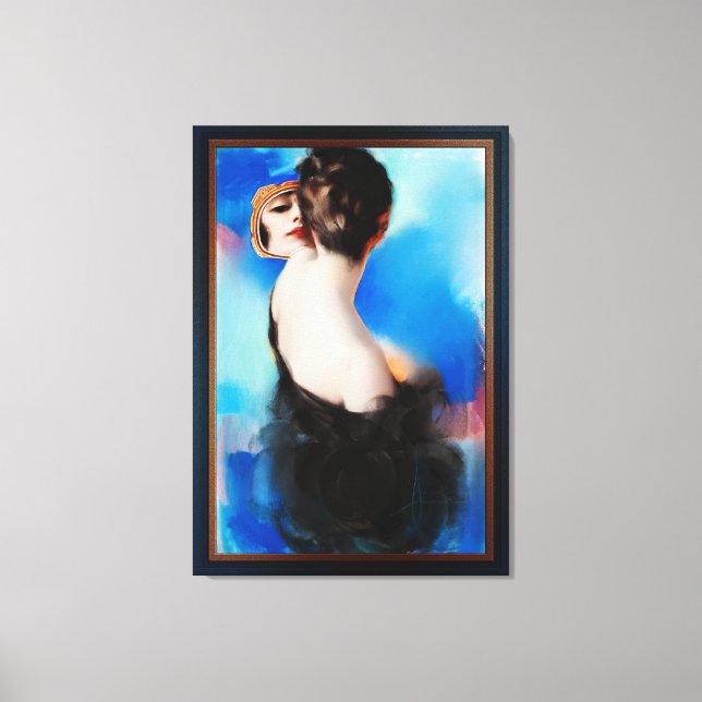 Rolf Armstrong i Black Canvastryck (Framsida)