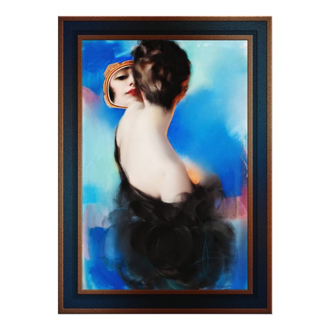 Rolf Armstrong i Black Fototryck (Framsidan)