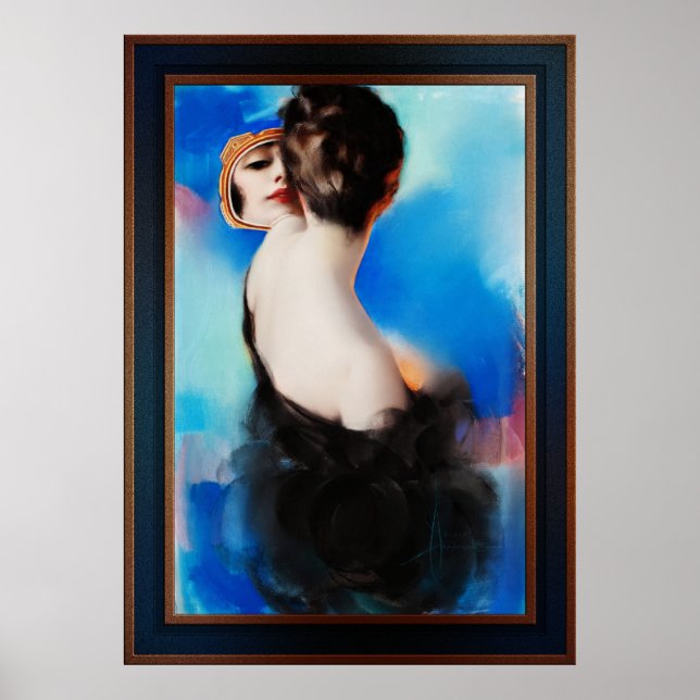 Rolf Armstrong i Black Poster (Framsidan)