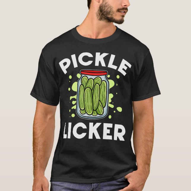 Rolfgurka Inlagd Gurka Krukrolig Vegansk Gurklikör T Shirt (Framsida)
