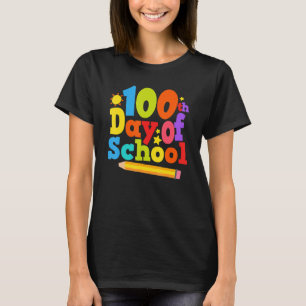 Rolig 100 dagar smartare skjorta Glad 100:e dag på T Shirt