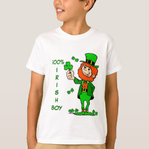 Rolig 100% irländsk pojke t-shirt